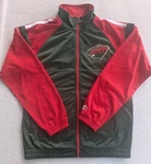 Minnesota Wild Starter Jacket Full Zip Size Medium - Nhl Used. Price: $22.09.