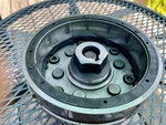 Suzuki DR650SE Engine Magneto Flywheel Rotor Starter Clutch One Way Bearing Used. Price: $45.00.