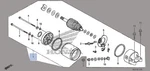 Honda 2002-2013 Silverwing Fsc Starter Motor Assembly 31200-MCT-003 New Oem. Price: $299.99.
