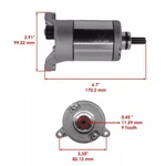 Caltric Starter For Yamaha XVS950 2009-2016 Cw 12 New. Price: $101.24.
