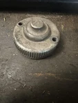 Harley Oem Panhead Shovelhead 31536-66 Starter Commutator End Cover 961E Used. Price: $45.00.