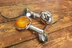 99-04 Yamaha Royal Star Venture XVZ1300 Rear Turn Signals W Mount Brackets 4YE-8 Used. Price: $23.25.