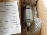 Nos Starter Motor Kawasaki Suzuki Artic Cat Mfg: Fire Power # 26-1200 New. Price: $39.50.