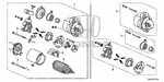 Genuine Honda Starter (SM-74010) 06312-5A2-505RM New. Price: $435.64.