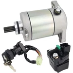 Starter Motor & Solenoid Relay Ignition Switch For Suzuki Atv Kingquad 400 ... New. Price: $56.66.