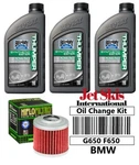For Bmw F650GS G650 X Bel-ray Synthetic 10W50 Oil Change Kit & Filter New. Price: $69.89.