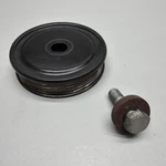 2002-2004 Bmw Black Crank Pulley & Bolt Oem 1214 1342853 Used. Price: $52.25.