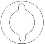 Yamaha XV750 3EG-15568-00 Gasket New. Price: $15.95.