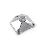 Chrome Solenoid Cover With Starter Push Button For Harley Big Twin New. Price: $30.00.
