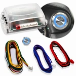 12V Ignition Blue Led Billet Push Button Start Stop Engine Key Conversion Kit New. Price: $349.95.