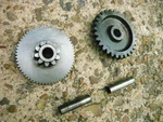 98-09 Honda VFR800 Interceptor Oem Starter Reduction + Idle Gears Pin X4 Used. Price: $29.99.