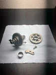 1998 Honda 93-01 CR250R Oem Shaft W Idler Gear 28211-KZ3-69 Used. Price: $65.00.