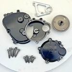 2007 2008 Kawasaki Ninja ZX6R Starter Cover & Gear 14091-0802 14091-0620 Used. Price: $79.00.