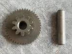 04-09 Yamaha FZ6. Used Oem Starter Idle Gear With Shaft (p/n 205-15512-00).. Price: $20.00.
