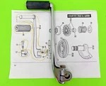 Aermacchi Harley Nos Starter Crank & Pedal Assy 33053-69P 1969 Early 72 Sprint New. Price: $99.99.