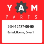 26H-12427-00-00 Yamaha Gasket, Housing Cover 26H124270000, New Genuine Oem Par. Price: $17.56.