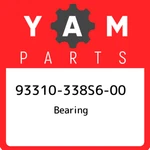 93310-338S6-00 Yamaha Bearing 93310338S600, New Genuine Oem Part. Price: $46.75.