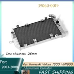 Aluminum Cooler Radiator For Kawasaki Vulcan VN1600A Classic 03-08 New. Price: $158.10.