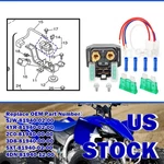 Starter Solenoid Relay Plug For Yamaha XV1700 Road FJR1300 XVS1300 V-star New. Price: $14.99.