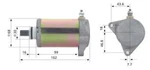 Arrowhead Electrical Starter Motor LT250 / GN250, 31100-38300, 31100-38300-H17 New. Price: $180.16.