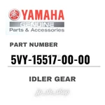 Yamaha Genuine Oem Parts Idler Gear 5VY-15517-00-00 For YZF-R1 New. Price: $290.22.