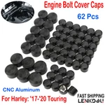 For Harley M8 Engine Bolt Cover Cap Kit Electra Street Road Glide 17-24 Softail New. Price: $37.99.