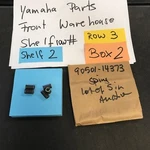 Yamaha MX125 YZ125 Kick Starter Spring 90501-14373-00 Nwob New. Price: $28.00.