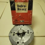 Nos 1953 Corvette Starter Commutator End Frame With Pins Delco Remy # 1907038 New. Price: $150.00.