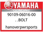 Yamaha Oem Part 90109-06016-00 Bolt New. Price: $10.49.