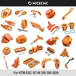 Nicecnc Engine Body Kit Foot Pegs Water Pump Cover For Ktm Exc Xc-w 250 300 2024 New. Price: $27.59.