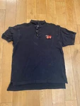 Stained Minnesota Wild Polo Shirt Starter Black Short Sleeve Men Xl Used. Price: $7.46.