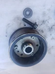 2009 06-11 Kawasaki EX650 Ninja Flywheel One Way Bearing Clutch Starter Gear Used. Price: $38.50.
