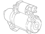 Genuine Honda Starter Motor Assembly 31200-5J2-A55 New. Price: $1241.31.