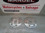2000 Yamaha XV1600 Road Star Front Rotor Covers 4NK-2514A-00-00 Used. Price: $29.95.