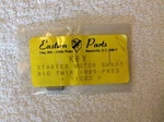 Harley Davidson (eastern Parts) 11220 Key Starter Motor Shaft B 1989- "f" New. Price: $9.50.