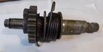 1973-83 Yamaha XS650 Kick Start Shaft Assembly OEM#256-15660-02-00 (YA/B3) Used. Price: $49.00.