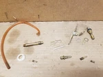 Yamaha WR250 Mikuni Carburetor Choke Plunger Throttle Set Screw Plate Jet Nozzle Used. Price: $45.00.