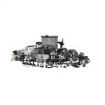John Deere Label WZW13709 New Oem. Price: $10.38.