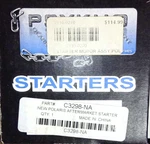 New Psykho Starter Motor C3298-NA Polaris 2110-0270 Oem Replacement 18331N Nos. Price: $66.89.