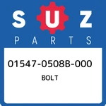 01547-0508B-000 Suzuki Bolt 015470508B000, New Genuine Oem Part. Price: $22.30.