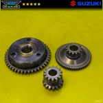 Oem 97-00 Suzuki GSX-R600 750 Starter Reduction Idler One Way Clutch Gears Used. Price: $42.50.