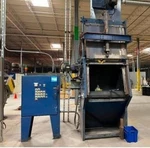 Cu. Ft. Wheelabrator TBR-6 Shot Blaster Torit DFT2-4 Downflo Dust System Used. Price: $27900.00.