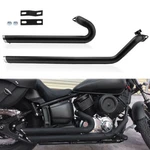 Shortshots Staggered Exhaust Pipe System For Yamaha Vstar XVS1100 2000-2009 New. Price: $160.00.